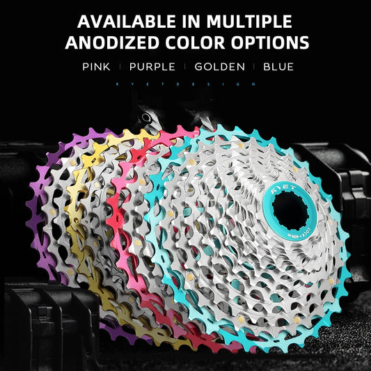 RYET 11-34T 12S CNC Alu/Steel Cassette 230g Ultralight HG for