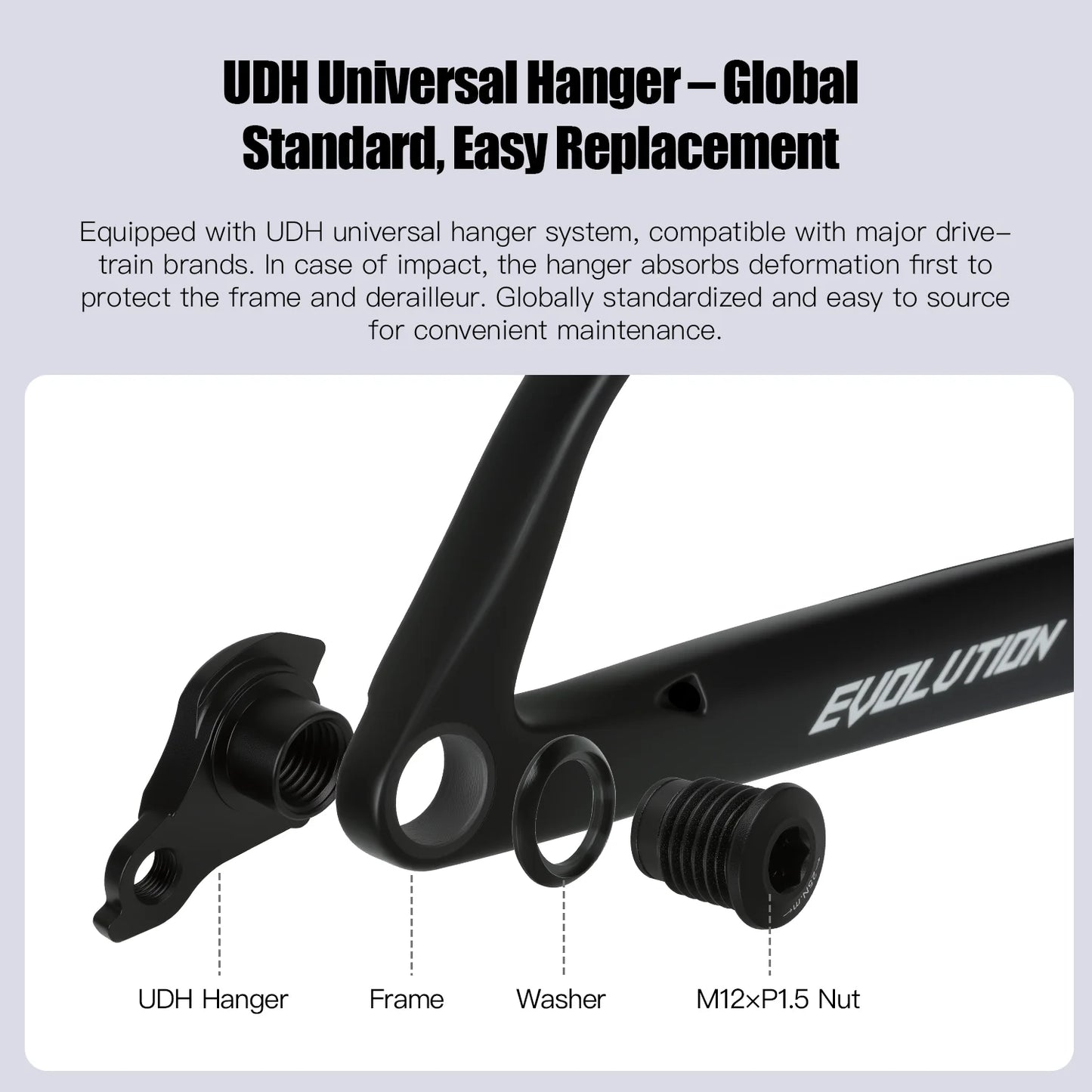 SAGMIT T700 Carbon Mountain Bike Frame 29er Full Internal Routing Boost 12x148mm Hardtail UDH MTB Carbon Frame Disc Brake