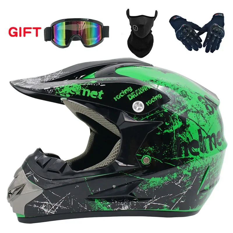 Gravelock Dirt Race Helmet Kit