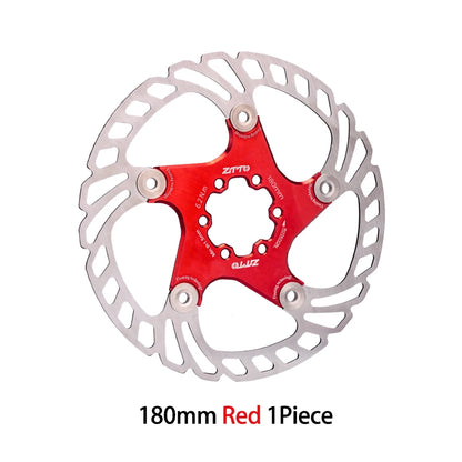 ZTTO Bicycle Disc Brake Floating Rotor 6-bolt 203mm180mm 160mm High Strength Steel Fit Any Pads For MTB Road Bike