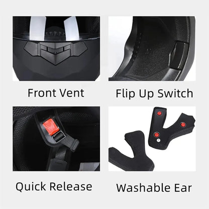 Horizon Dual-Lens Modular Helmet