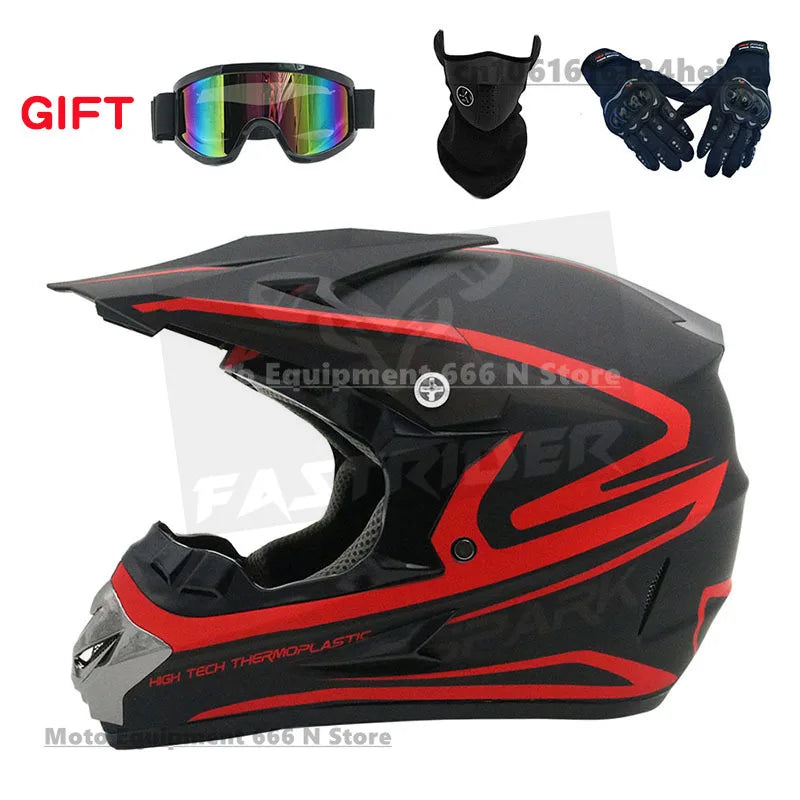 Gravelock Dirt Race Helmet Kit
