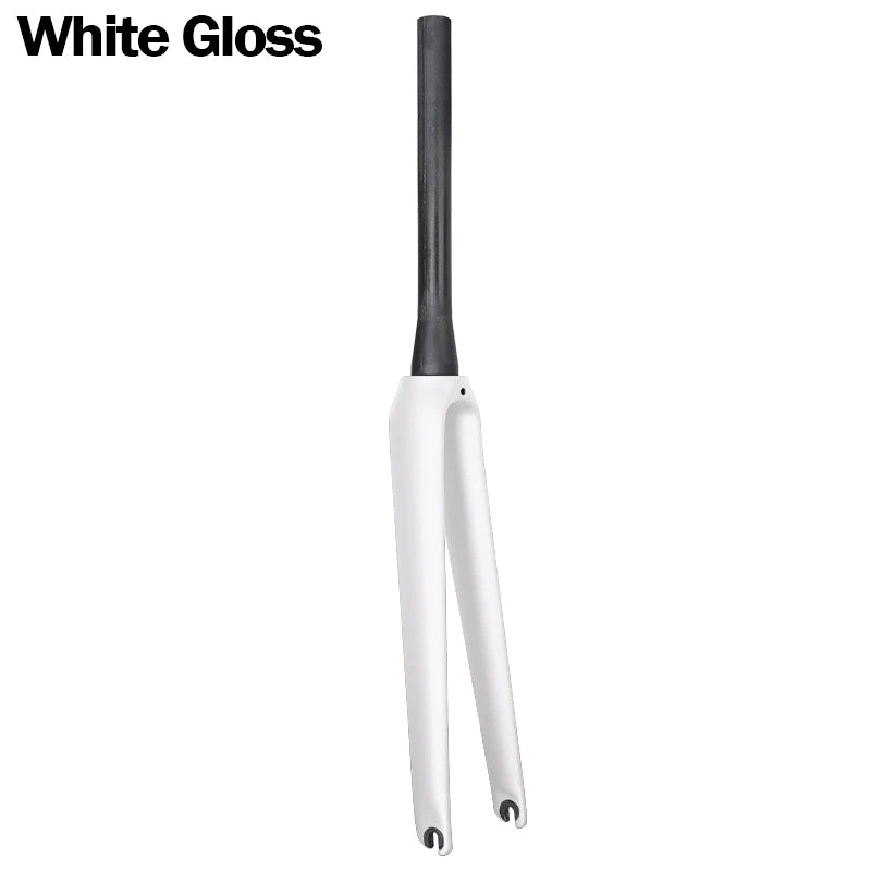 BXT Full Carbon Road Bike Fork,700C V Brake Fork, QR 100x9mm, Tapered Tube 39.8mm, fit BXT-045 Track frame