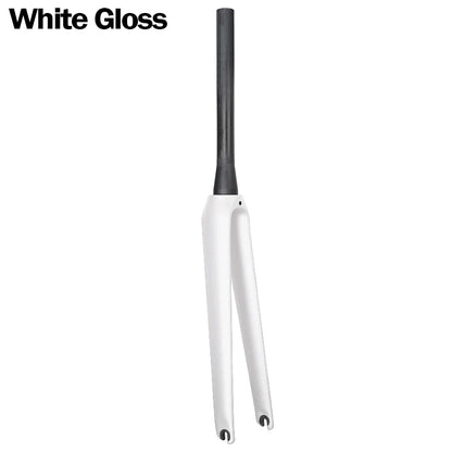 BXT Full Carbon Road Bike Fork,700C V Brake Fork, QR 100x9mm, Tapered Tube 39.8mm, fit BXT-045 Track frame