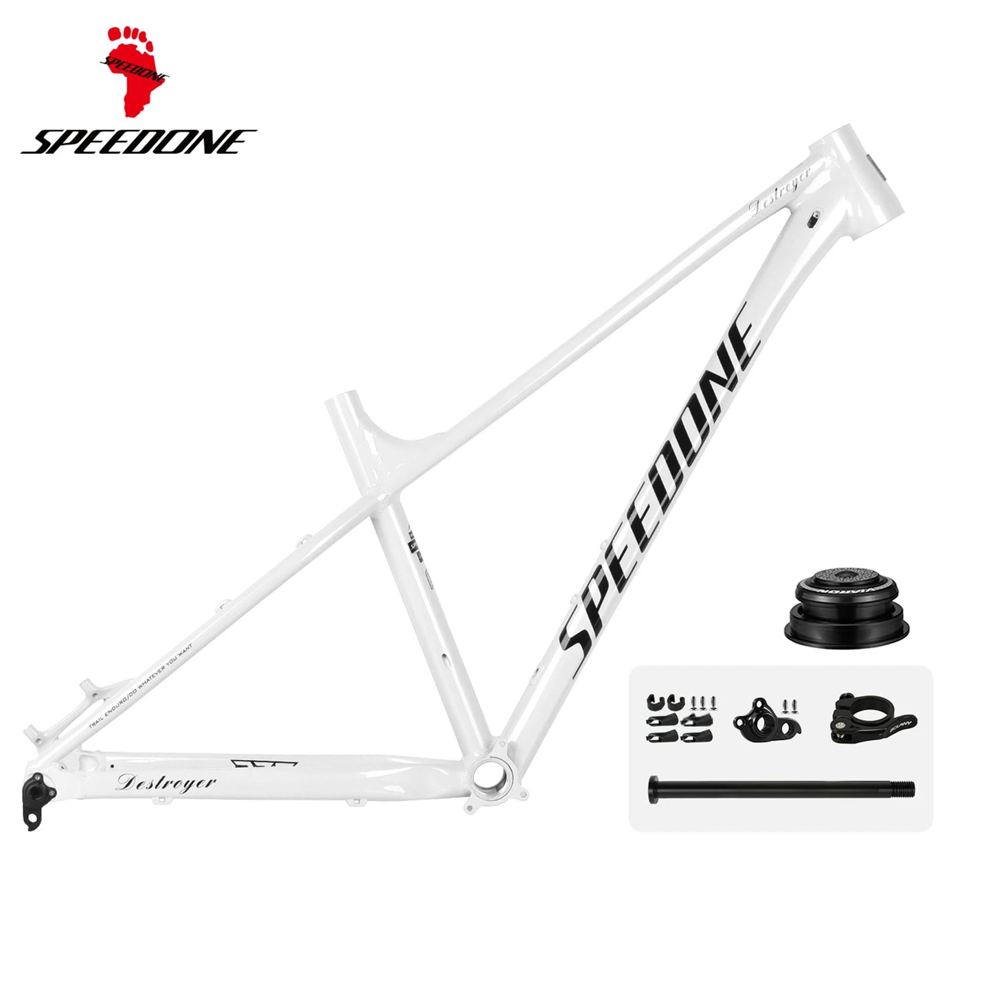 SPEEDONE Mtb 29 Aluminum Alloy Frame Hidden Internal Wiring 12x148mm Boost Endurance Race Bicycle Frame 27.5/29er Bicycle Parts