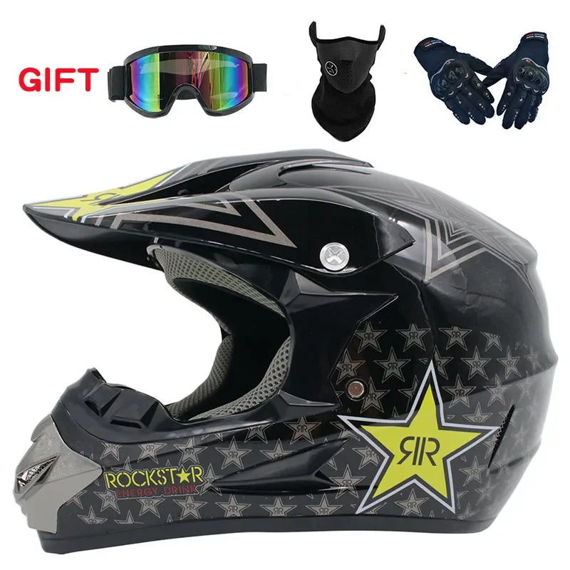 Gravelock Dirt Race Helmet Kit