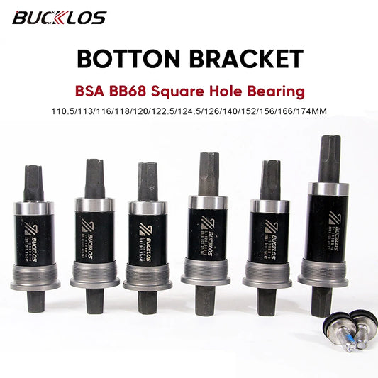 BUCKLOS Bike Bottom Bracket Square Hole Road Mountain E-Bike