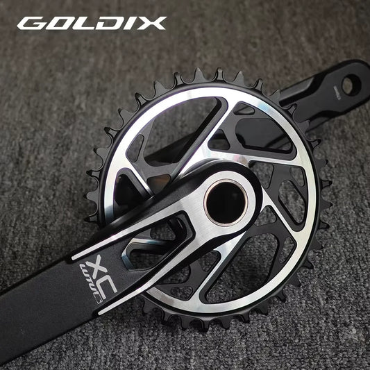GOLDIX MTB Crankset 170/175mm SL 3 Bolt Direct Mount Crank 0mm