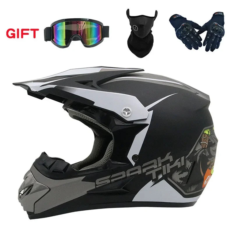 Gravelock Dirt Race Helmet Kit