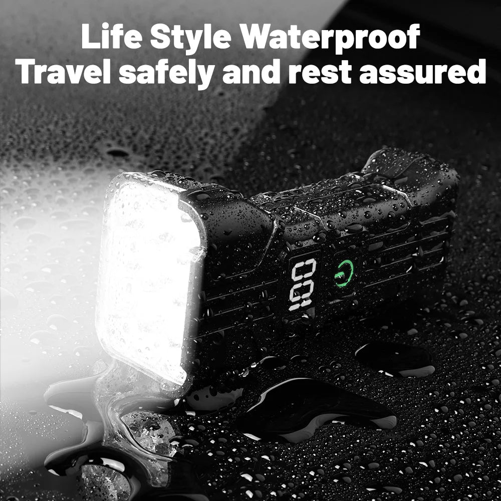 Bike Light with 140 dB HornTYPE-C Rechargeable MTB Deadlight 12