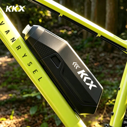 New KKX Bicycle Aerodynamic Water Bottle Bracket Set 610ml Bike Water Bottle MTB Road Bike Frame Down Tube Riding Water Kettle