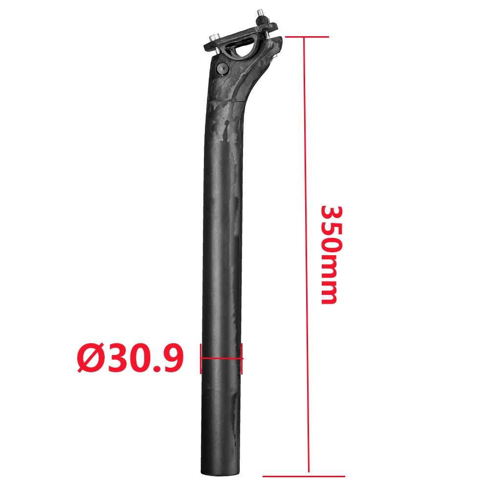 ELITA ONE Carbon seatpost Offset 20mm MTB/Road Bike Seatpost 27.2/30.9/31.6mm Carbon Bicycle Seat Tube  UD Bare Carbon