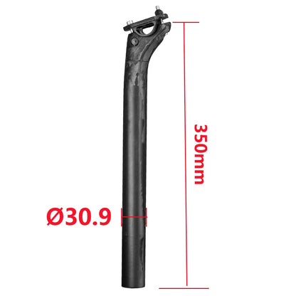 ELITA ONE Carbon seatpost Offset 20mm MTB/Road Bike Seatpost 27.2/30.9/31.6mm Carbon Bicycle Seat Tube  UD Bare Carbon
