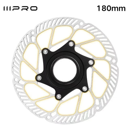 IIIPRO Bike Rotor Centerlock MTB Hydraulic Brake Disc Stainless Steel Durable Mountain Road Bike Brake Disk Rotors Cycling Part