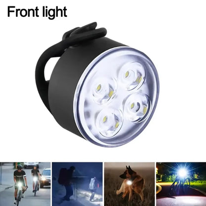 BUCKLOS Bike Lighting Front and Rear Lights Bicycle Lamp Led