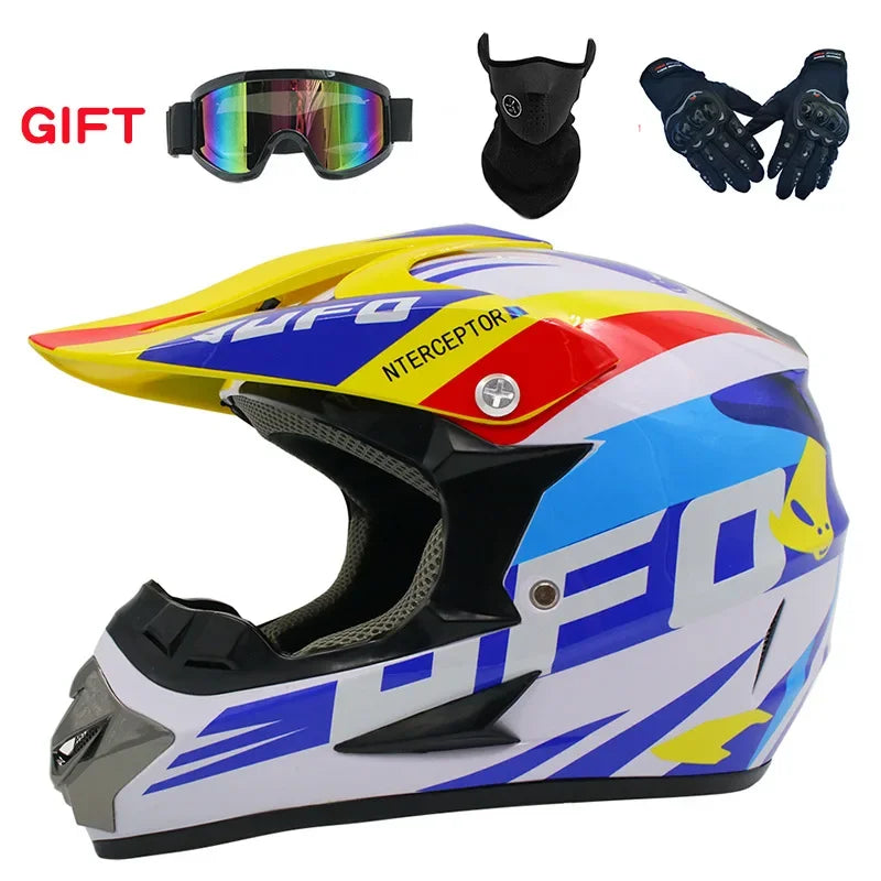 Gravelock Dirt Race Helmet Kit