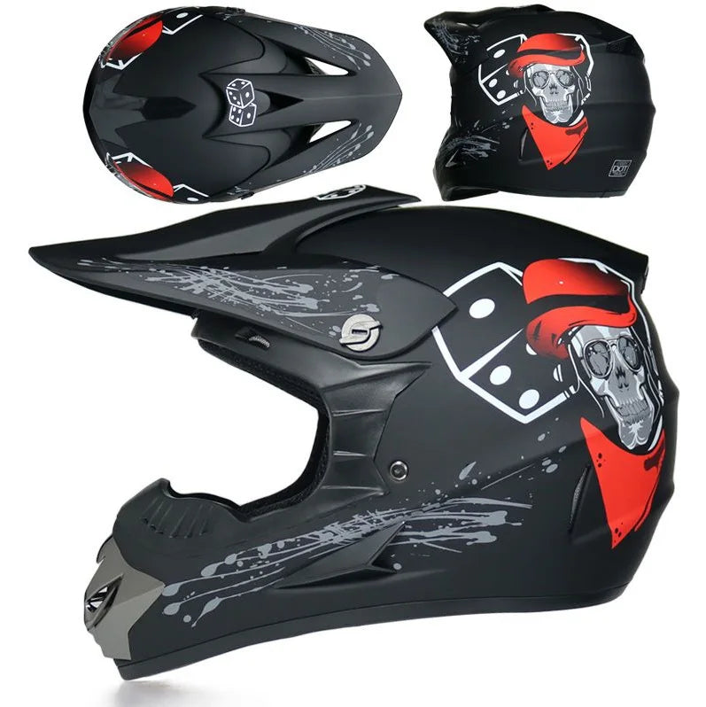capacete  motocross helmet casco AM DH Motorcycle helmet children adult off-road helmet bike downhill cross helmet