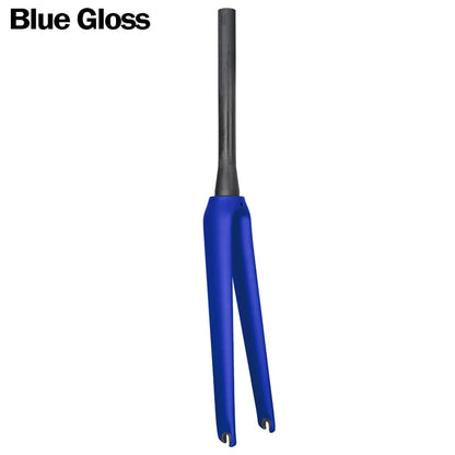 BXT Full Carbon Road Bike Fork,700C V Brake Fork, QR 100x9mm, Tapered Tube 39.8mm, fit BXT-045 Track frame