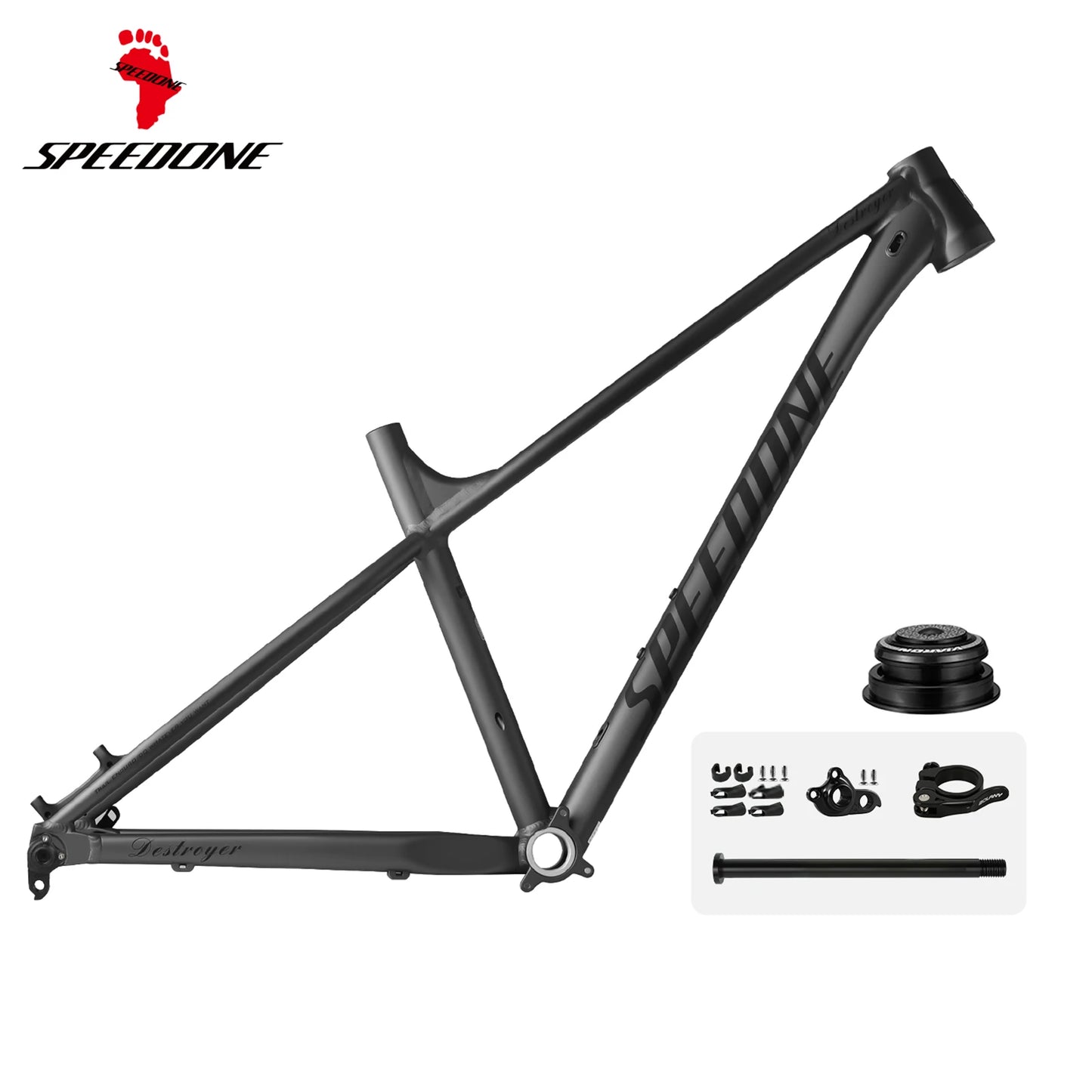 SPEEDONE Mtb 29 Aluminum Alloy Frame Hidden Internal Wiring 12x148mm Boost Endurance Race Bicycle Frame 27.5/29er Bicycle Parts