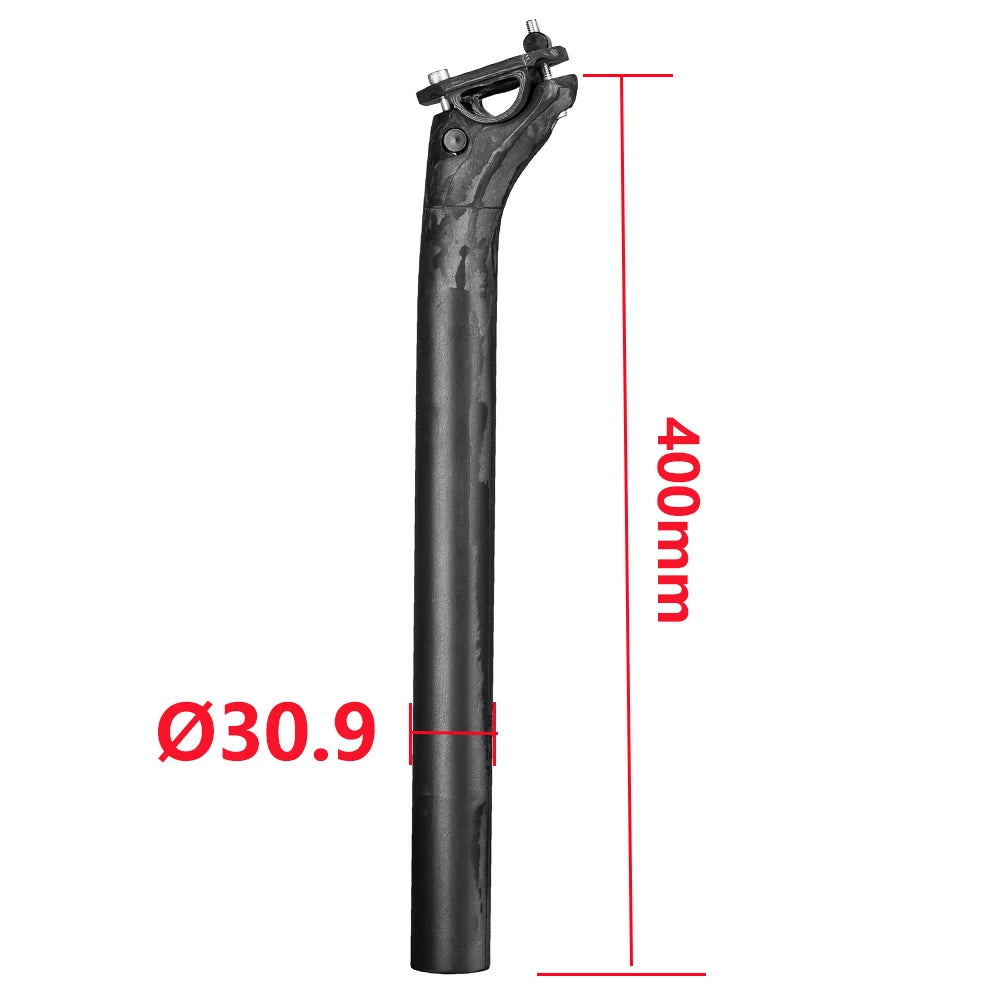 ELITA ONE Carbon seatpost Offset 20mm MTB/Road Bike Seatpost 27.2/30.9/31.6mm Carbon Bicycle Seat Tube  UD Bare Carbon