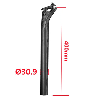 ELITA ONE Carbon seatpost Offset 20mm MTB/Road Bike Seatpost 27.2/30.9/31.6mm Carbon Bicycle Seat Tube  UD Bare Carbon