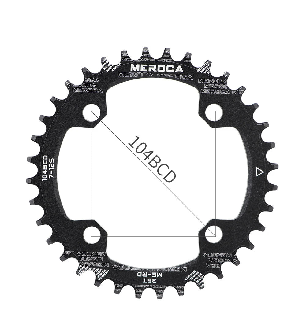 LUTU XC Hollow Integrated Crank MTB Cranks - Direct Mount MTB Single Chainring Aluminum Crankset MTB Accessories
