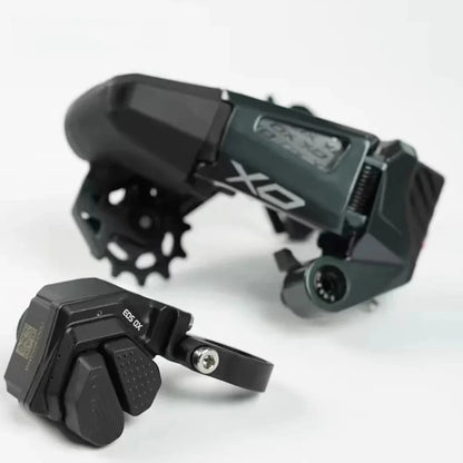 Ping Ba Road Vehicle WHEELTOP EDS OX 1.0/2.0Mountain Groupset MTB Wireless Electronic Transmission,7-14S Shifter+Rear Derailleur