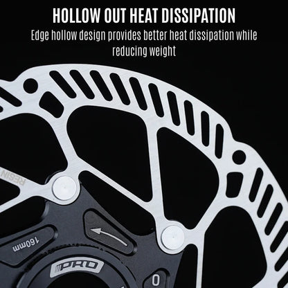 IIIPRO Bike Rotor Centerlock MTB Hydraulic Brake Disc Stainless Steel Durable Mountain Road Bike Brake Disk Rotors Cycling Part
