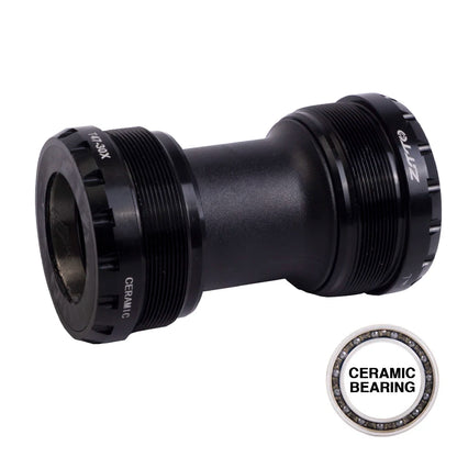 ZTTO Ceramic Bearing T47 BB Thread Bottom Bracket 24mm 29mm 30mm Crankset DUB T47BB 68 73 79mm Shell Spline Axis MTB Road Bike