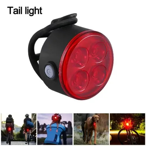 BUCKLOS Bike Lighting Front and Rear Lights Bicycle Lamp Led