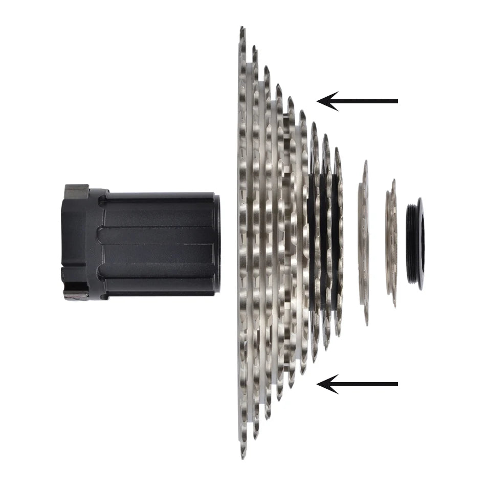 GOLDIX Ultralight CNC Road Bike Cassette 11/12 Speed k7 11S 12S 28T/32T/34T/36T Cassette Sprocket for SHIMANO HG
