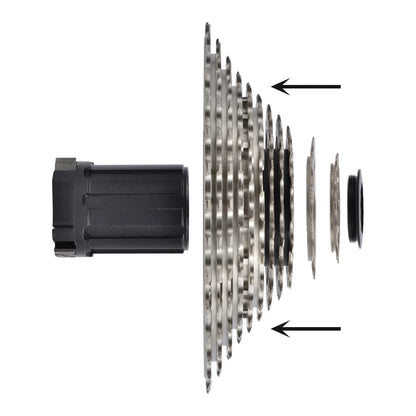GOLDIX Ultralight CNC Road Bike Cassette 11/12 Speed k7 11S 12S 28T/32T/34T/36T Cassette Sprocket for SHIMANO HG