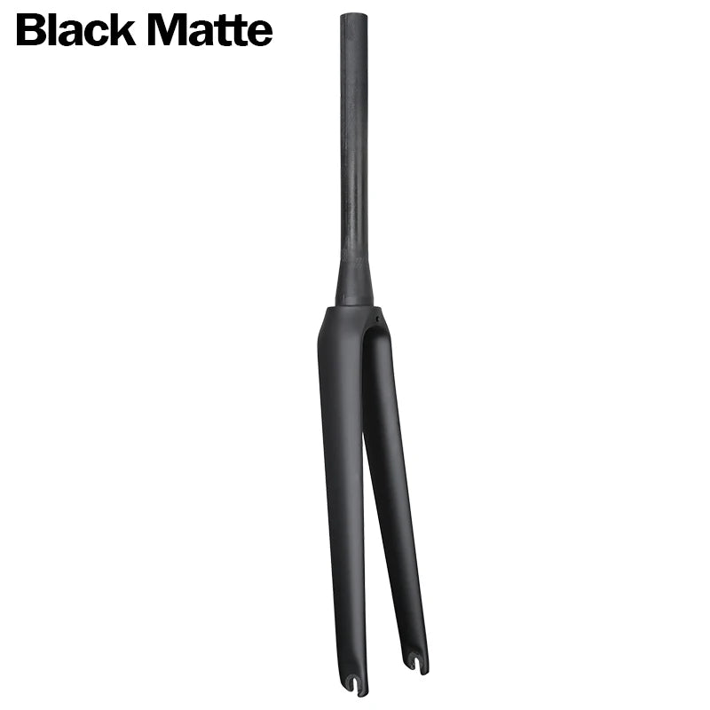 BXT Full Carbon Road Bike Fork,700C V Brake Fork, QR 100x9mm, Tapered Tube 39.8mm, fit BXT-045 Track frame