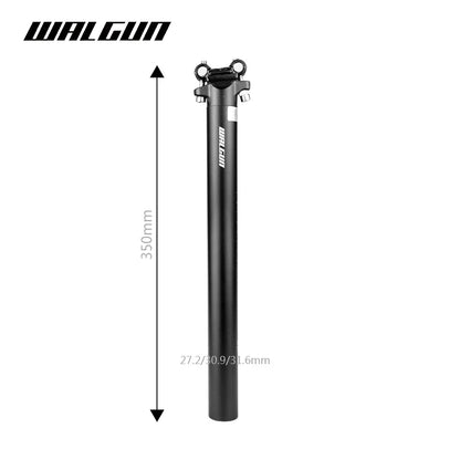 Ultralight Bike Seat Post Mtb Road Saddlle Seatpost 27.2 30.9 31.6mm*350mm Bicycle Seat Tube Adjustable Aluminium Sand Blast Rod