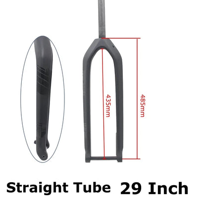Full Carbon MTB Fork for XC & Gravel | 15*110mm Boost Thru-Axle | Fits 26/27.5/29" | Disc Brake |  Straight/ Tapered Steere