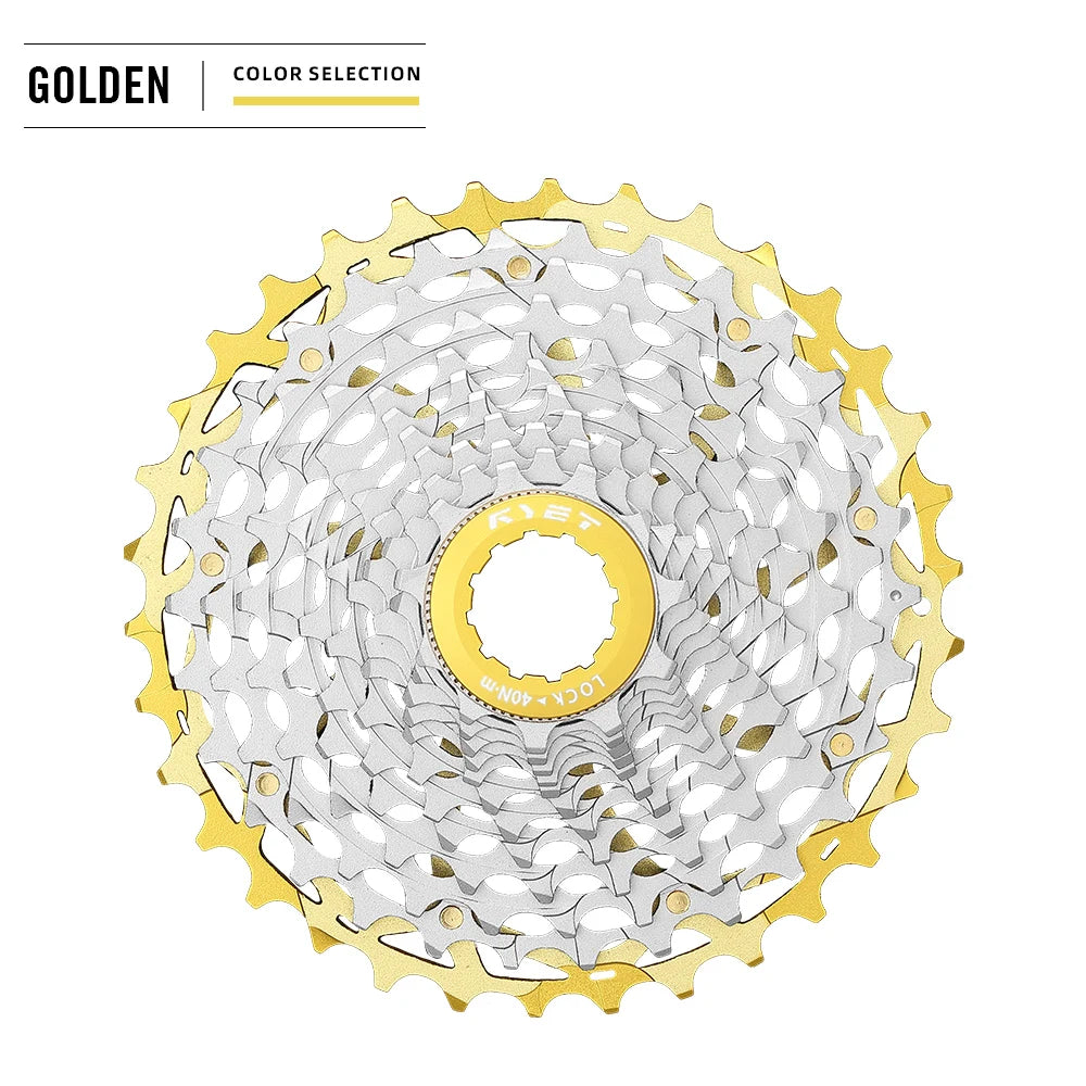 RYET 11-34T 12S CNC Alu/Steel Cassette 230g Ultralight HG for Shimano Road Gravel K7 12-Speed Bike