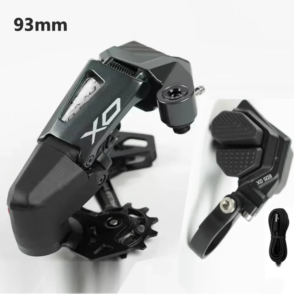 Ping Ba Road Vehicle WHEELTOP EDS OX 1.0/2.0Mountain Groupset MTB Wireless Electronic Transmission,7-14S Shifter+Rear Derailleur