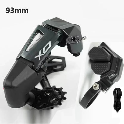 Ping Ba Road Vehicle WHEELTOP EDS OX 1.0/2.0Mountain Groupset MTB Wireless Electronic Transmission,7-14S Shifter+Rear Derailleur
