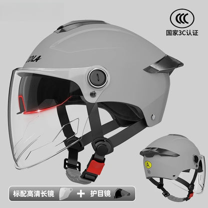 Citylight Sun Visor Half Helmet