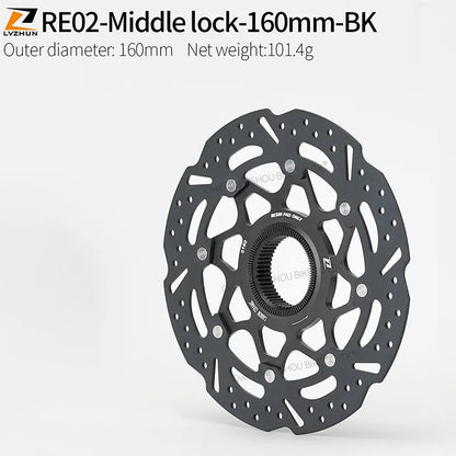 LVZHUN bike carbon-ceramic brake discs 140/160/180/203mm  Ultra-light  High-temperature resistant for Shimano bike parts