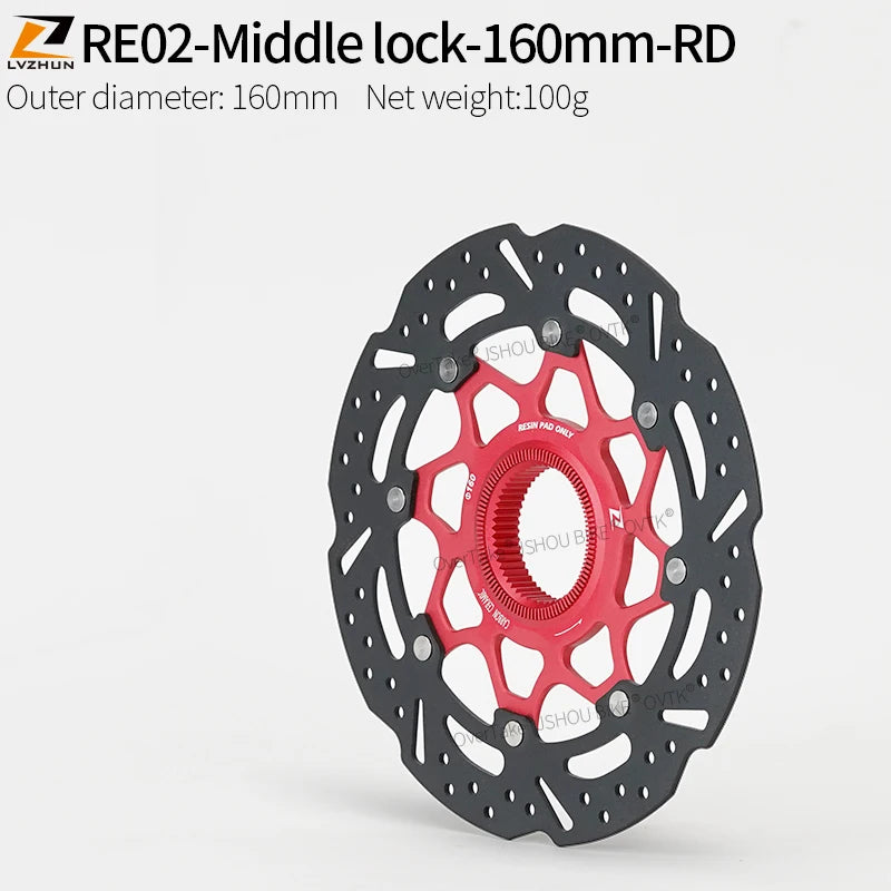 LVZHUN bike carbon-ceramic brake discs 140/160/180/203mm  Ultra-light  High-temperature resistant for Shimano bike parts