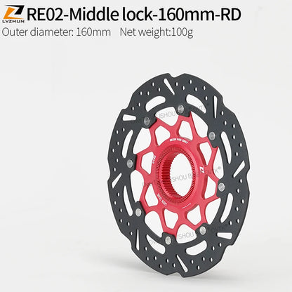 LVZHUN bike carbon-ceramic brake discs 140/160/180/203mm  Ultra-light  High-temperature resistant for Shimano bike parts