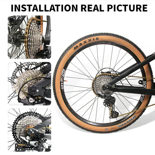 BUCKLOS Bicycle Cassette 10 speed MTB K7 Road Bike Freewheel 25T