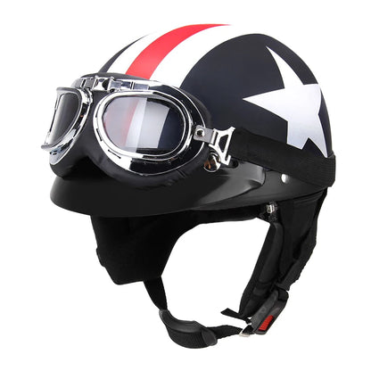 Heritage Visor Open Face Helmet