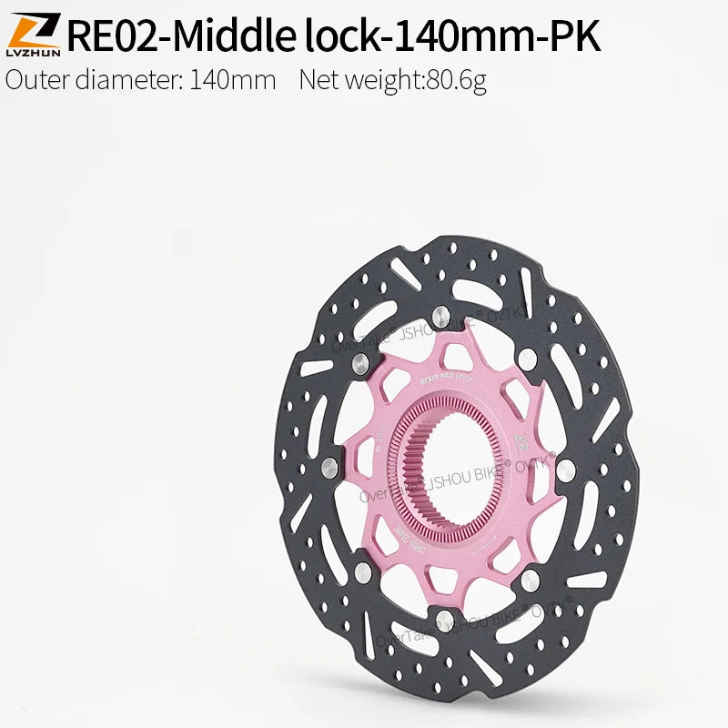 LVZHUN bike carbon-ceramic brake discs 140/160/180/203mm  Ultra-light  High-temperature resistant for Shimano bike parts
