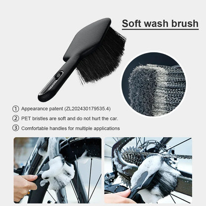 Bike Cleaning Tool Set Brush Kit for Mountain Road City BMX and