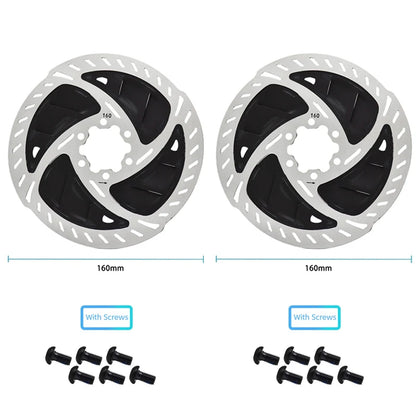 140MM 160MM MTB Bike Disc Brake Cooling Floating Rotor RT900 Brake Disc 6 Bolts Quality Mountain Road Bicycle Disc Brake Rotor