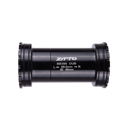 ZTTO BB386 Ceramic Threaded Lock Bottom Bracket 24mm 29mm 30mm for 386 46mm Frame to 24 29 DUB 30 Crank axle
