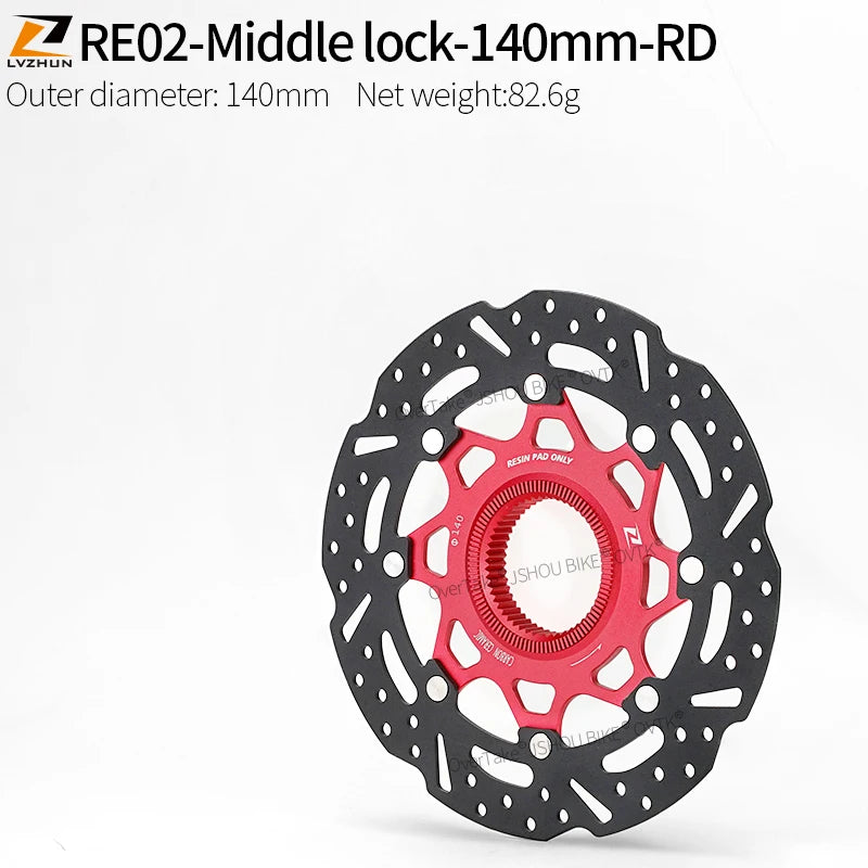 LVZHUN bike carbon-ceramic brake discs 140/160/180/203mm  Ultra-light  High-temperature resistant for Shimano bike parts