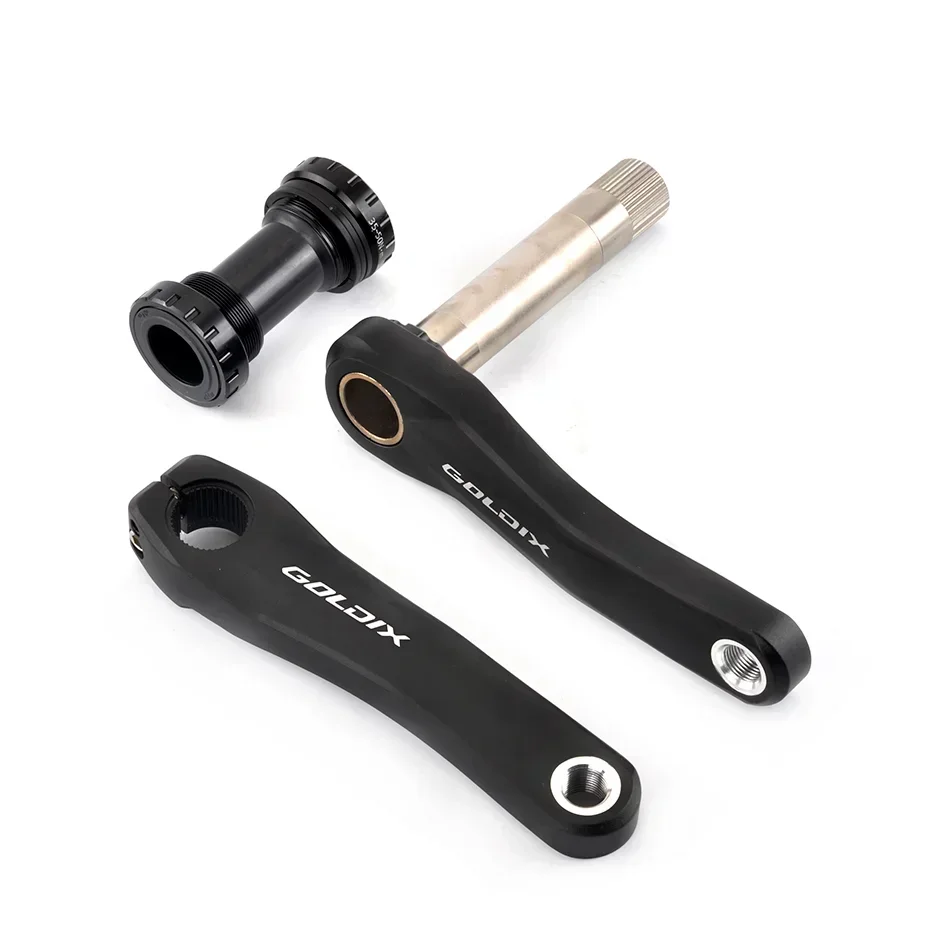 Ultralight Children's Bicycle Crank 110mm 127mm 140mm 150mm 155mm 160mm Crankset for Kid Support 7-12Speed Bike Accessories